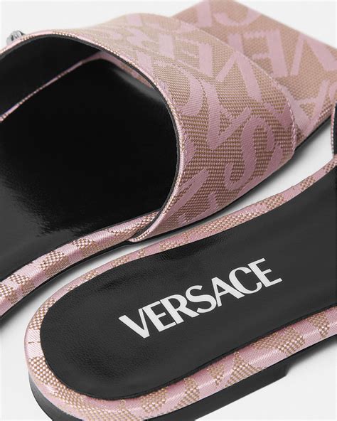 versace flats sandals|versace sandals for women.